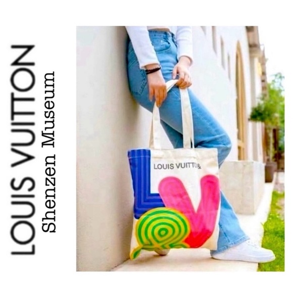 Louis Vuitton Handbags - NWT Louis Vuitton Collab Exhibition City Tote Canvas Limited Edition